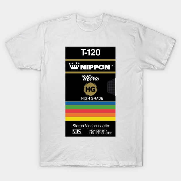 NIPPON VHS T-Shirt by AtelierNab